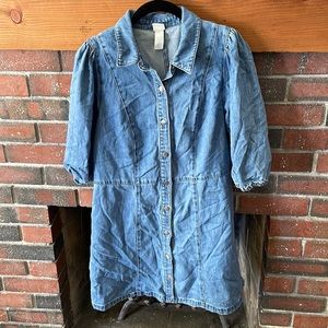 H&M denim dress